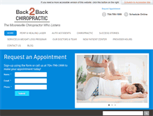 Tablet Screenshot of chiropractormooresville.com